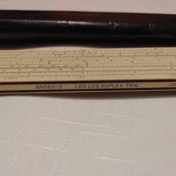 Vintage Log Log Duplex Trig Keuffel & Esser Co. 1947 with case Decitrig … - Picture 11 of 11